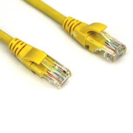 10ft Cat6 UTP Molded Patch Cable (Yellow)